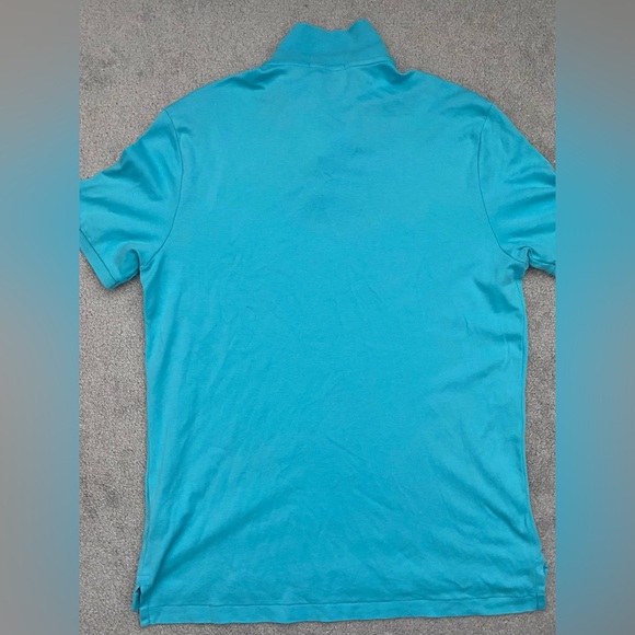 Polo Ralph Lauren Men's Solid Custom Short Sleeve Polo Shirt - Picture 11 of 11